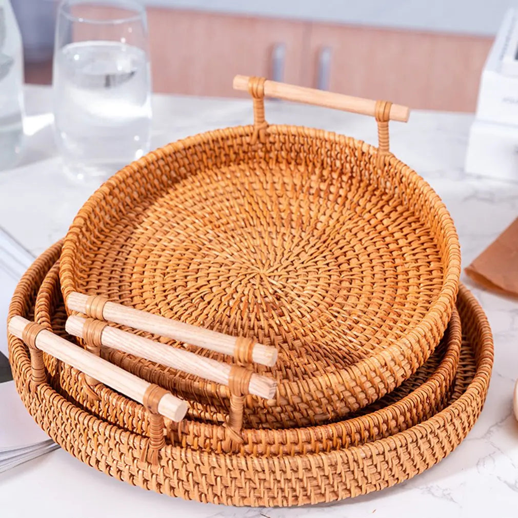 Bandeja em Rattan